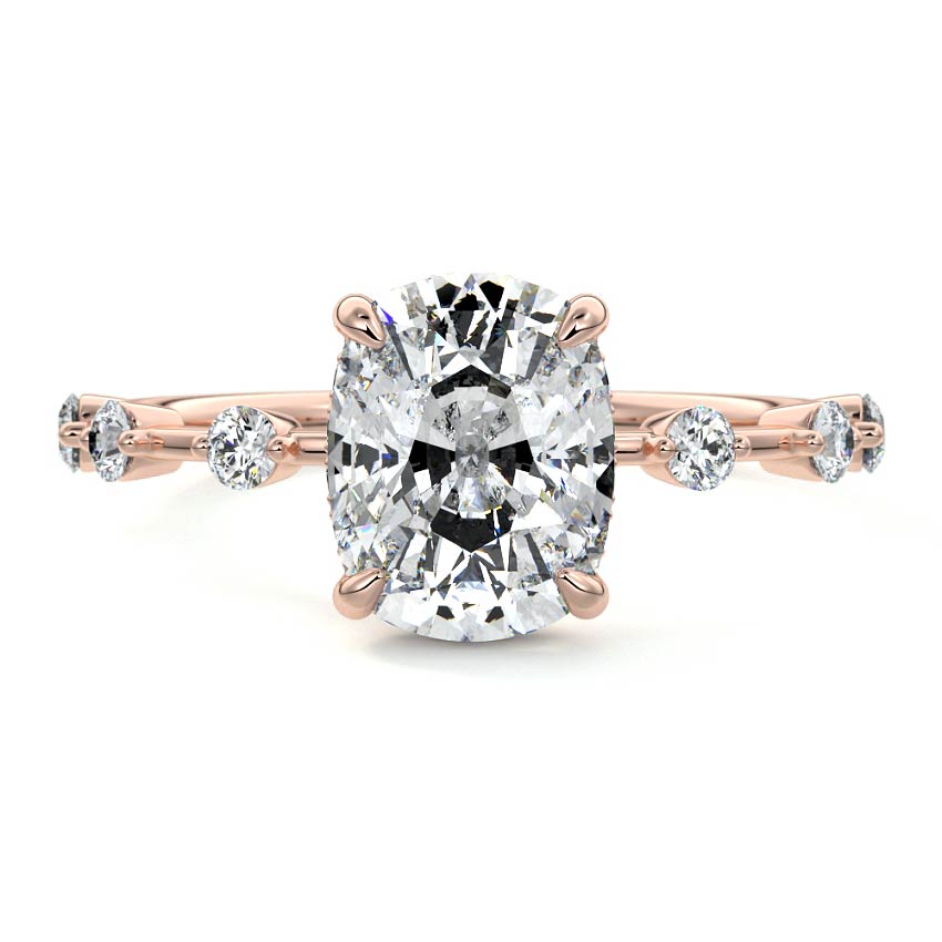 Juno - Six Diamond Sections Ring Setting RG