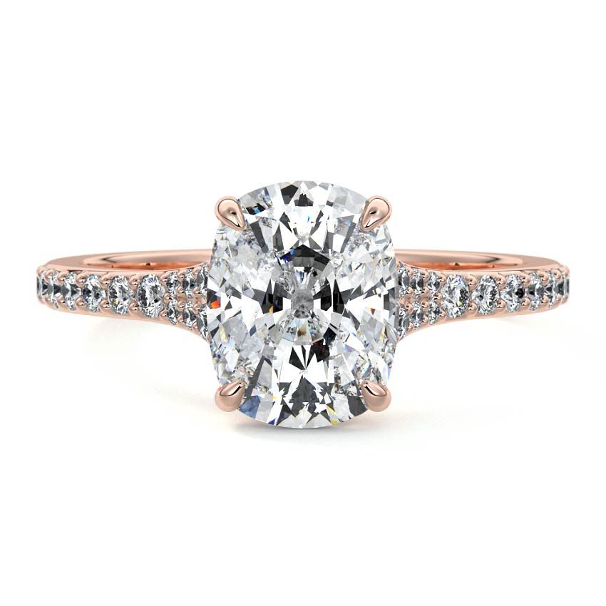 Nadya - Graduated Diamond Pave Setting RG