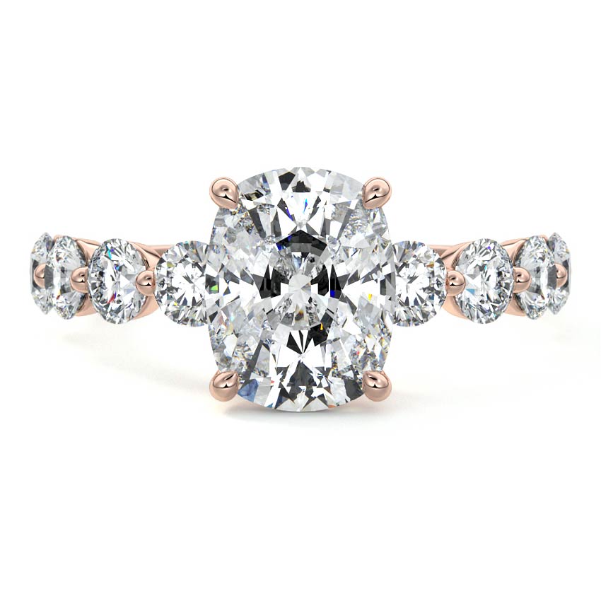 Selene - Floating Diamond Band Setting RG