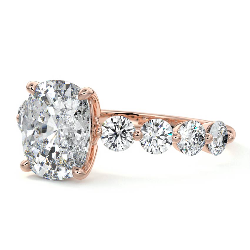 Selene - Floating Diamond Band Setting RG