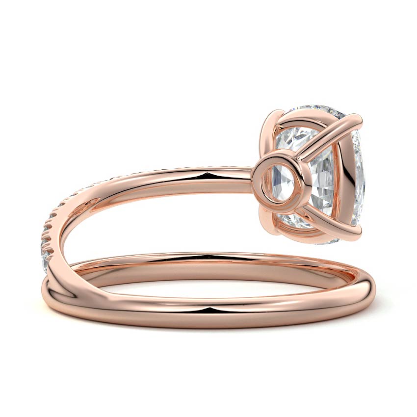 Shai - Solitaire Bypass Wrap Setting RG