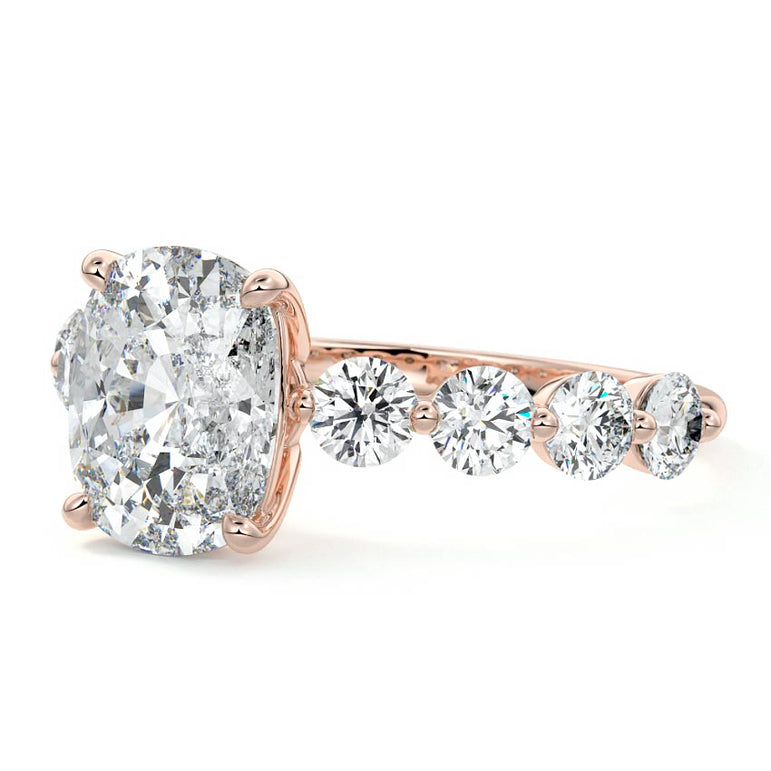 Selene - Floating Diamond Band Setting RG