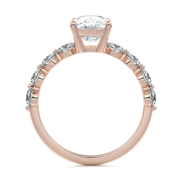 Selene - Floating Diamond Band Setting RG
