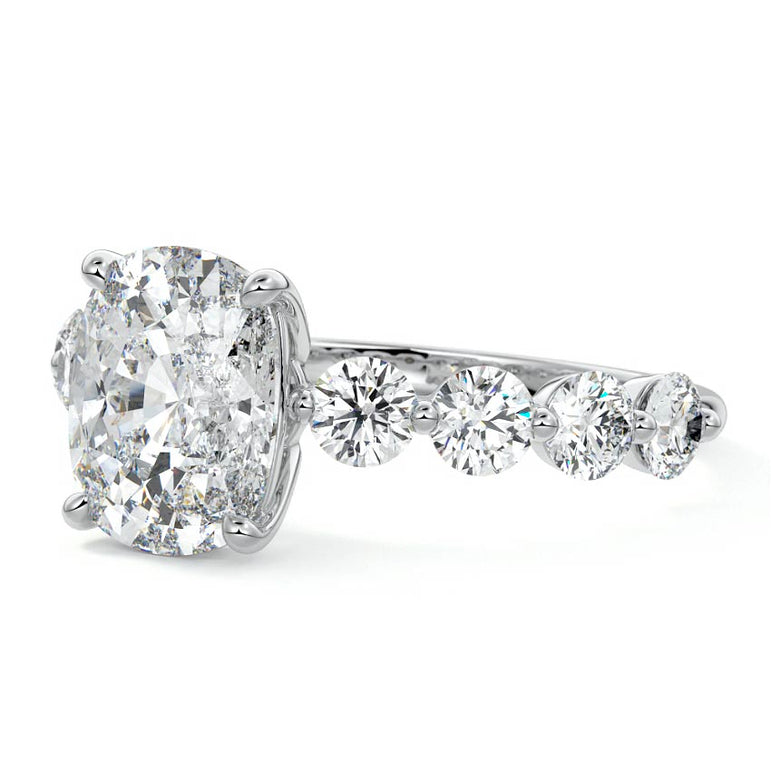 Selene - Floating Diamond Band Setting PL