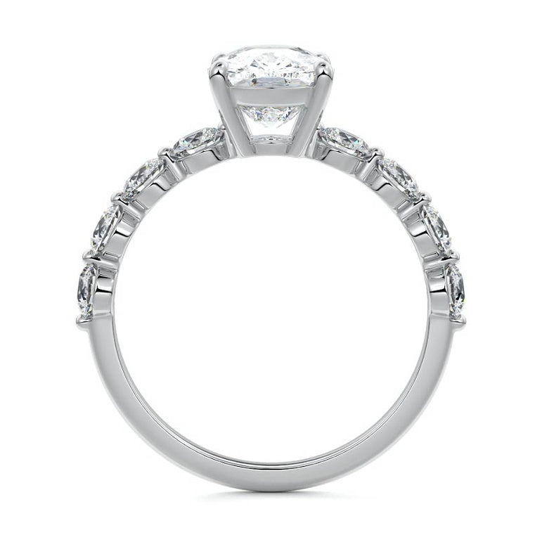 Selene - Floating Diamond Band Setting PL