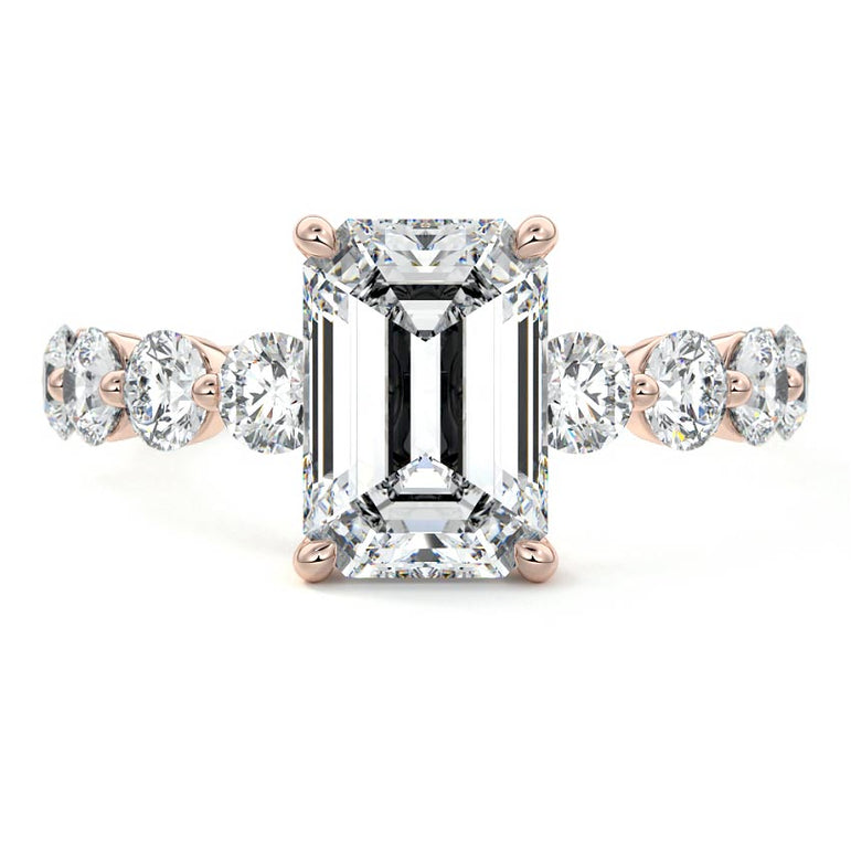 Selene - Floating Diamond Band Setting RG