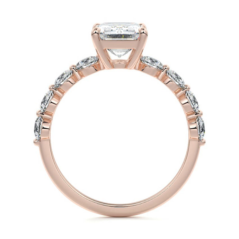 Selene - Floating Diamond Band Setting RG