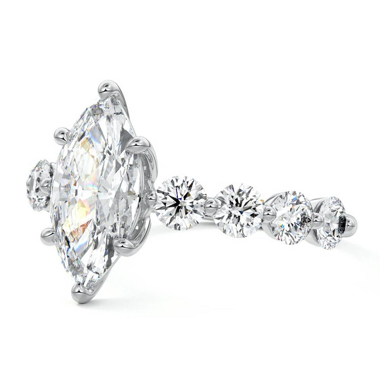 Selene - Floating Diamond Band Setting PL