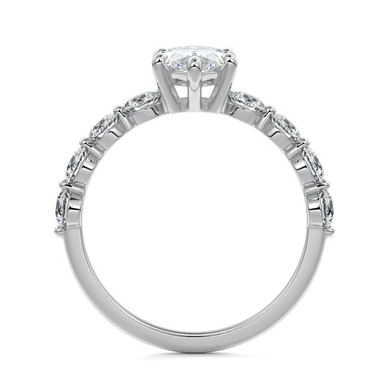 Selene - Floating Diamond Band Setting PL