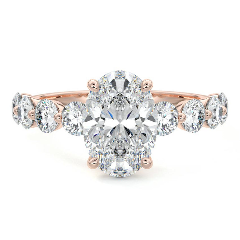 Selene - Floating Diamond Band Setting RG