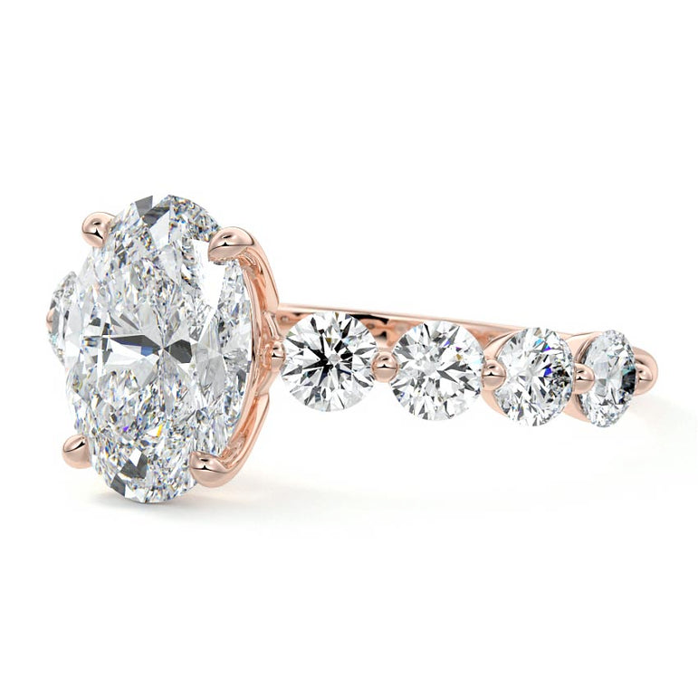 Selene - Floating Diamond Band Setting RG