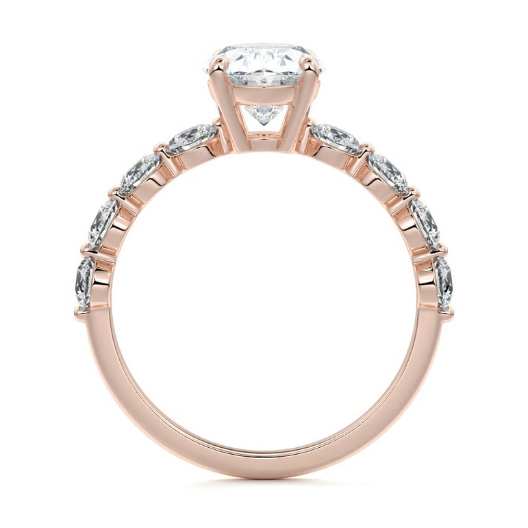 Selene - Floating Diamond Band Setting RG