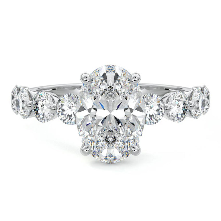 Selene - Floating Diamond Band Setting PL