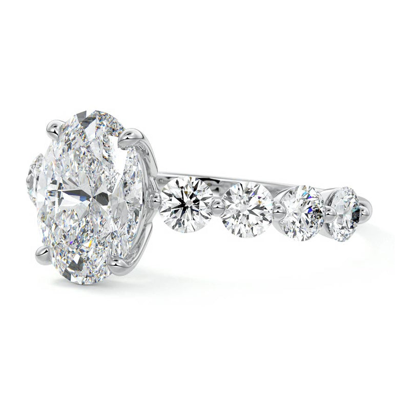 Selene - Floating Diamond Band Setting PL