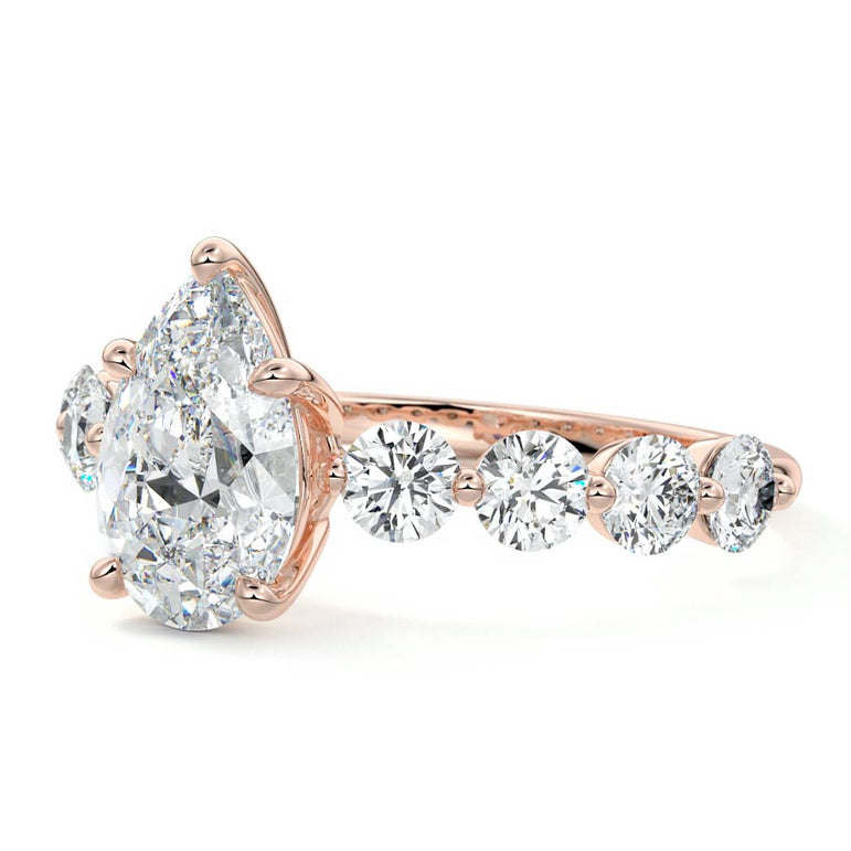 Selene - Floating Diamond Band Setting RG