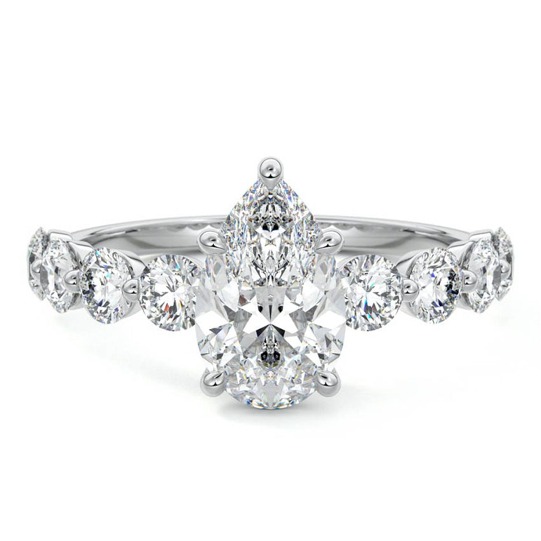 Selene - Floating Diamond Band Setting PL