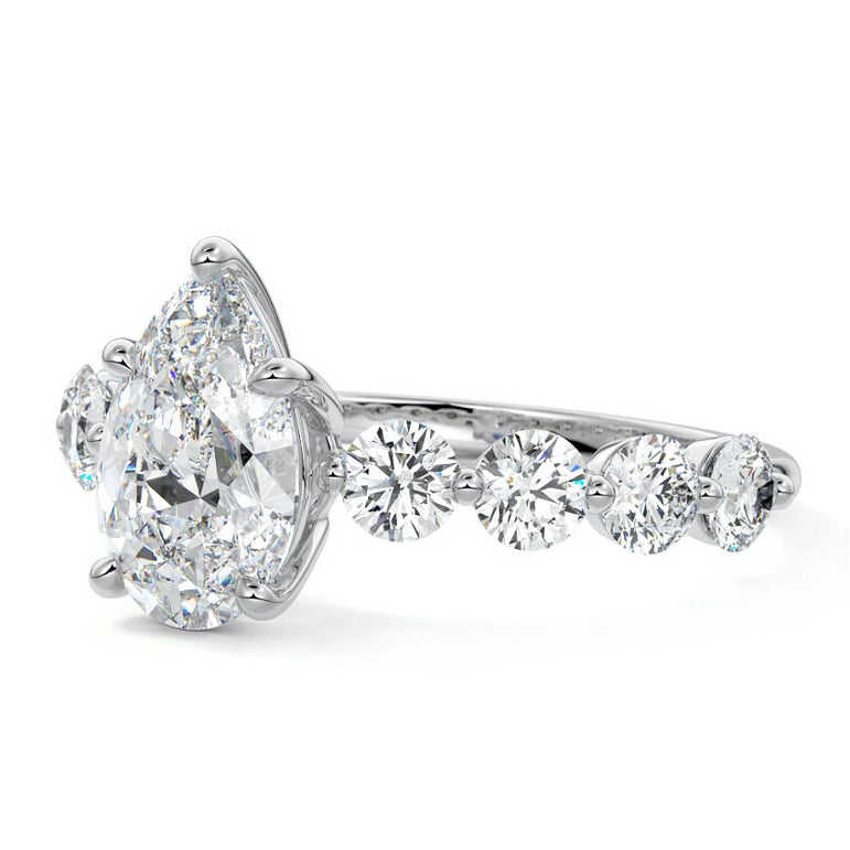 Selene - Floating Diamond Band Setting PL