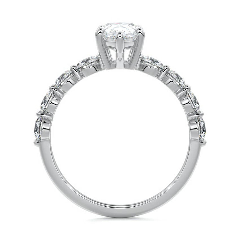 Selene - Floating Diamond Band Setting PL