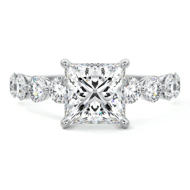 Selene - Floating Diamond Band Setting PL