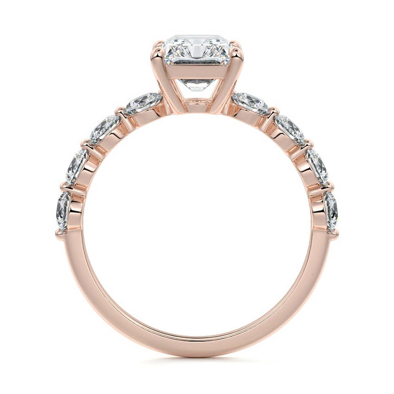 Selene - Floating Diamond Band Setting RG