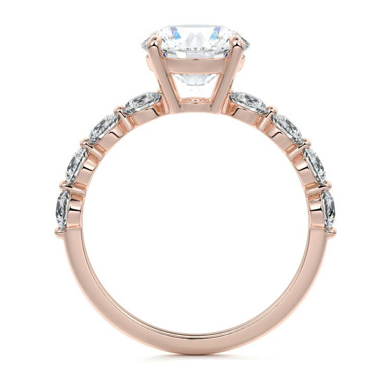 Selene - Floating Diamond Band Setting RG