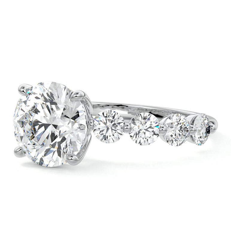 Selene - Floating Diamond Band Setting PL