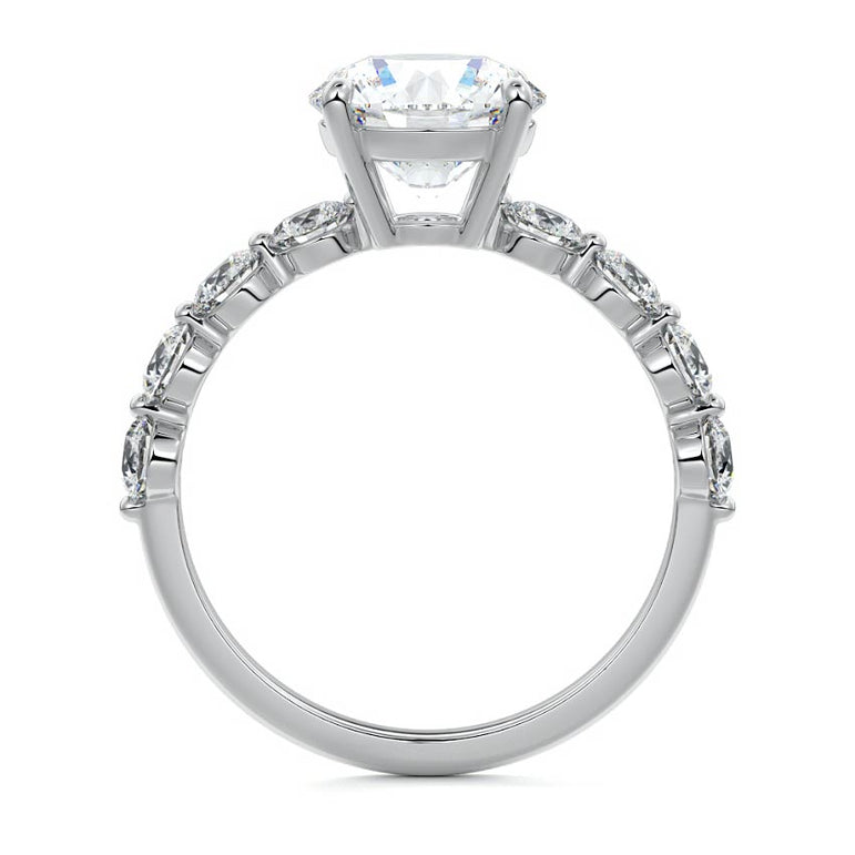 Selene - Floating Diamond Band Setting PL