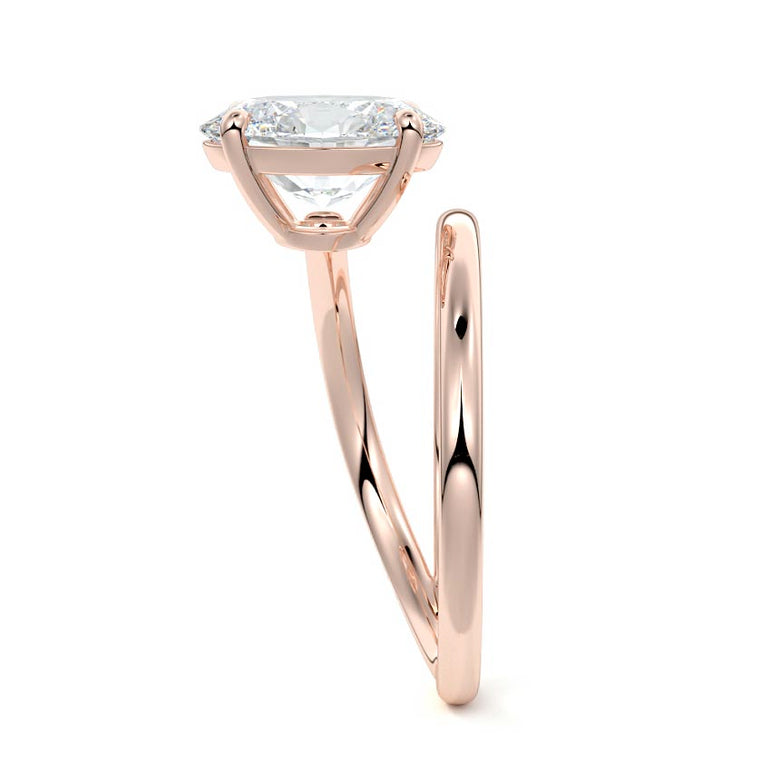 Shai - Solitaire Bypass Wrap Setting RG