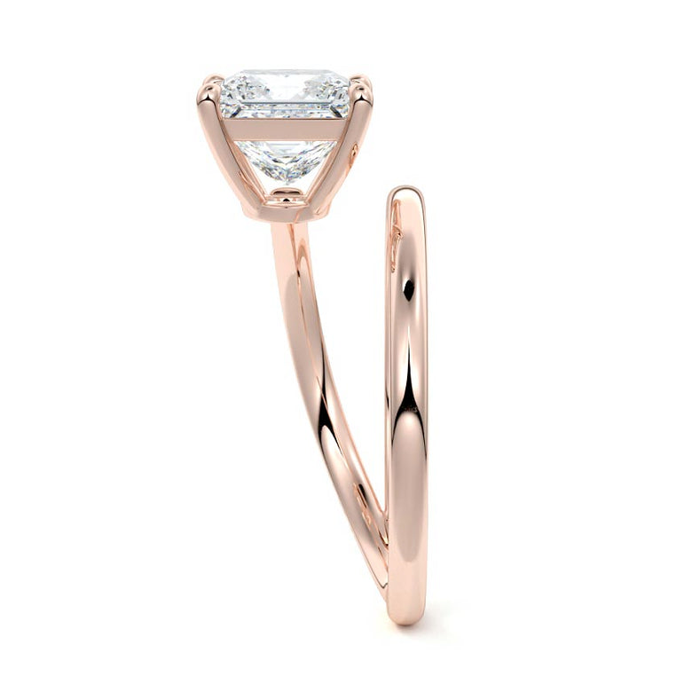 Shai - Solitaire Bypass Wrap Setting RG